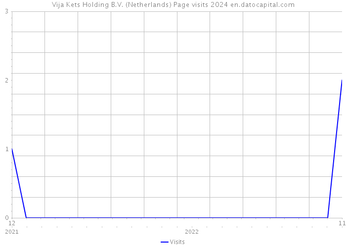 Vija Kets Holding B.V. (Netherlands) Page visits 2024 