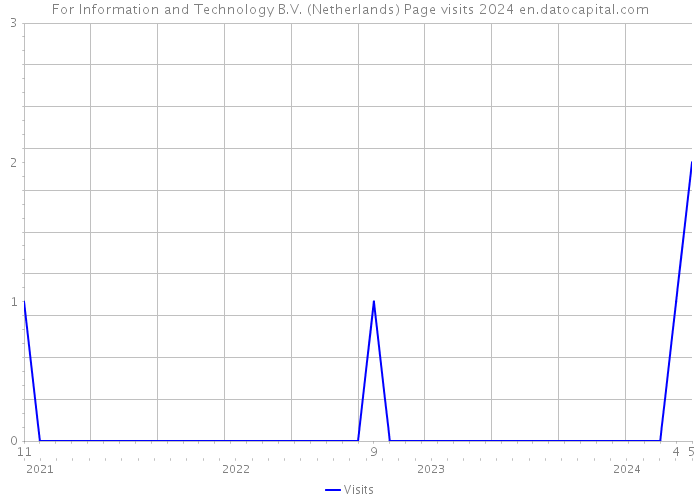 For Information and Technology B.V. (Netherlands) Page visits 2024 