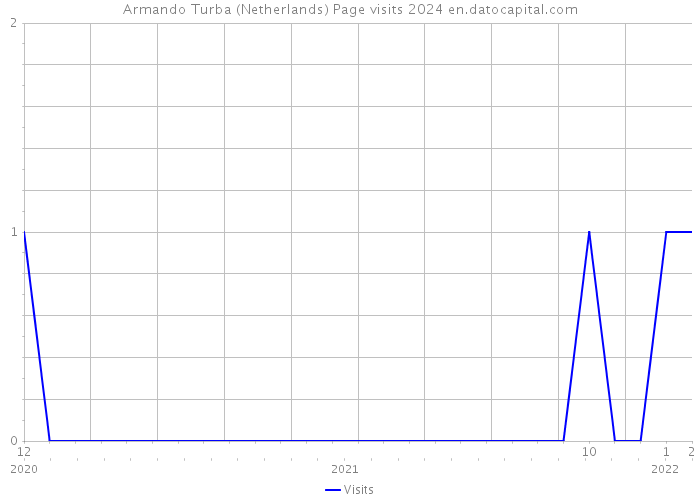 Armando Turba (Netherlands) Page visits 2024 