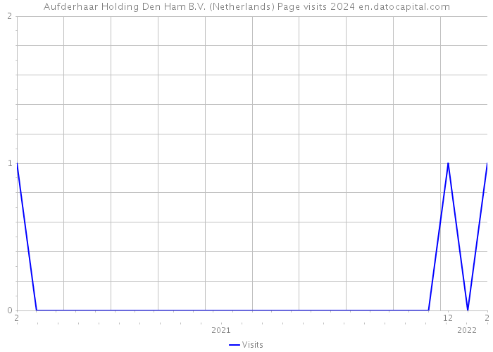 Aufderhaar Holding Den Ham B.V. (Netherlands) Page visits 2024 