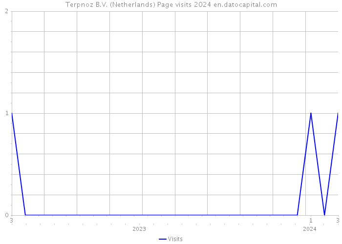Terpnoz B.V. (Netherlands) Page visits 2024 