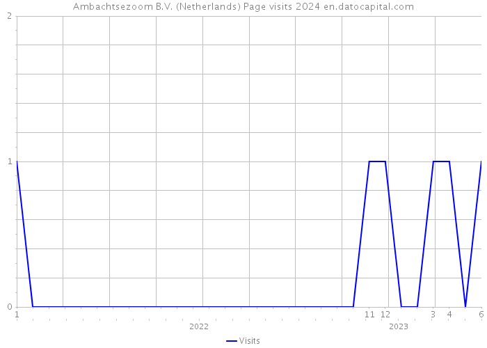 Ambachtsezoom B.V. (Netherlands) Page visits 2024 