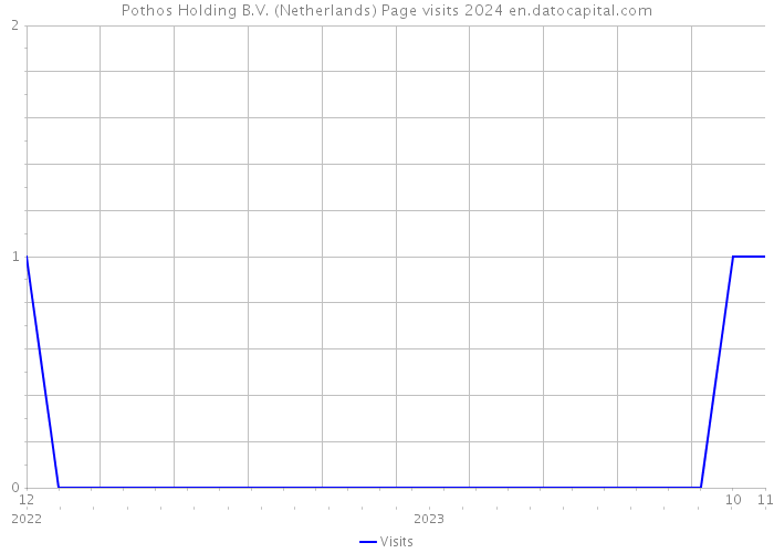 Pothos Holding B.V. (Netherlands) Page visits 2024 