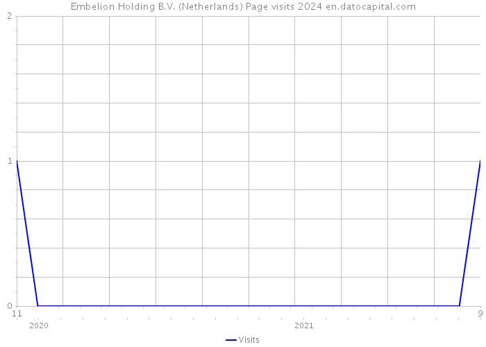 Embelion Holding B.V. (Netherlands) Page visits 2024 