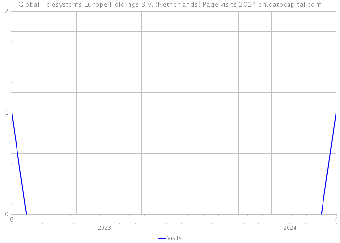 Global Telesystems Europe Holdings B.V. (Netherlands) Page visits 2024 