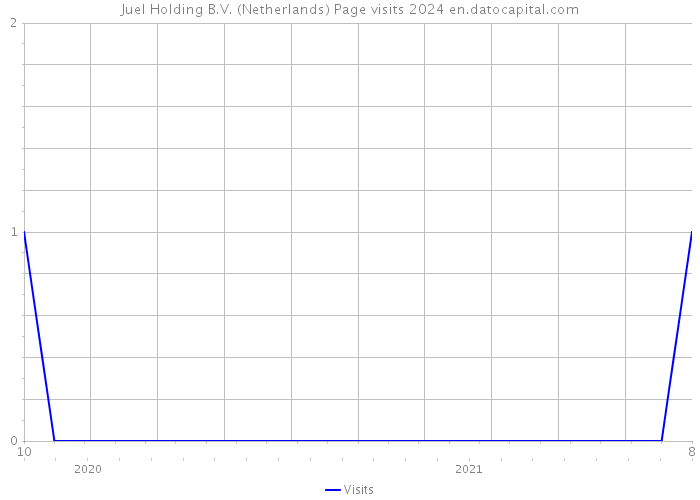 Juel Holding B.V. (Netherlands) Page visits 2024 