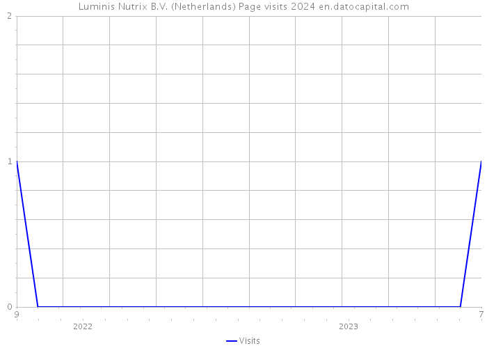 Luminis Nutrix B.V. (Netherlands) Page visits 2024 