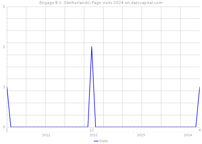 Engage B.V. (Netherlands) Page visits 2024 