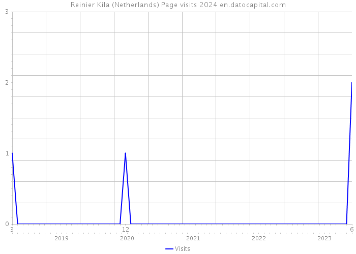 Reinier Kila (Netherlands) Page visits 2024 
