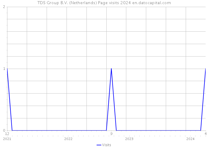 TDS Group B.V. (Netherlands) Page visits 2024 