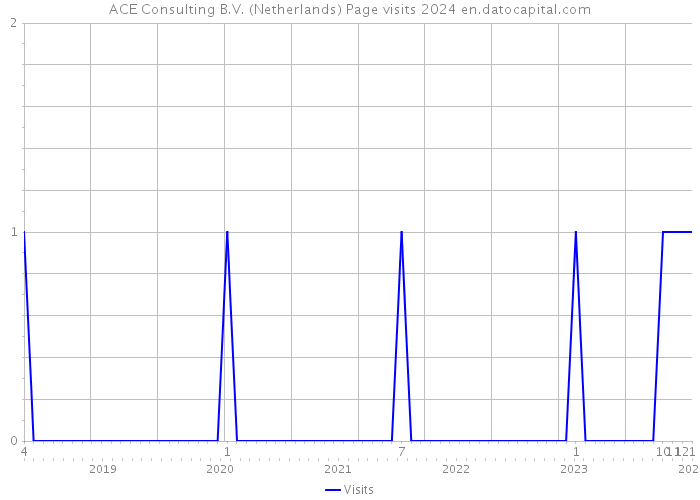 ACE Consulting B.V. (Netherlands) Page visits 2024 