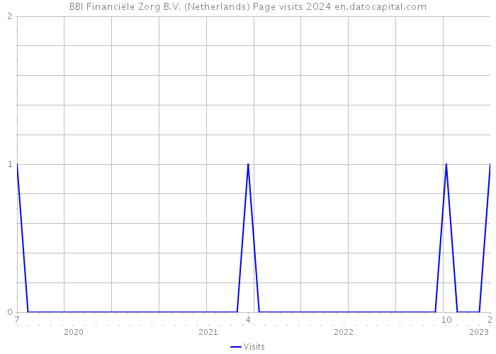 BBI Financiële Zorg B.V. (Netherlands) Page visits 2024 