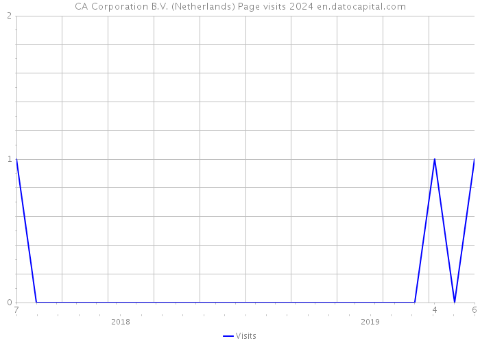 CA Corporation B.V. (Netherlands) Page visits 2024 