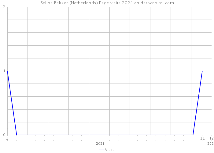 Seline Bekker (Netherlands) Page visits 2024 