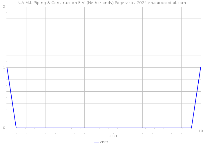N.A.M.I. Piping & Construction B.V. (Netherlands) Page visits 2024 
