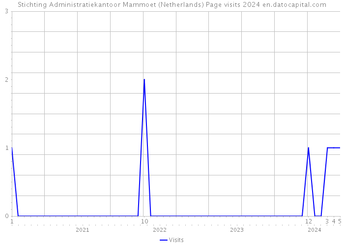 Stichting Administratiekantoor Mammoet (Netherlands) Page visits 2024 