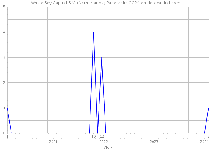 Whale Bay Capital B.V. (Netherlands) Page visits 2024 