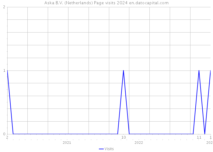 Aska B.V. (Netherlands) Page visits 2024 