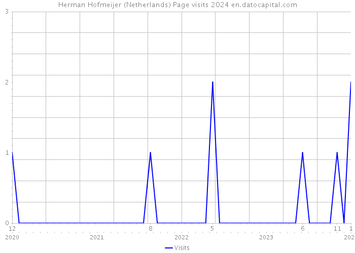 Herman Hofmeijer (Netherlands) Page visits 2024 