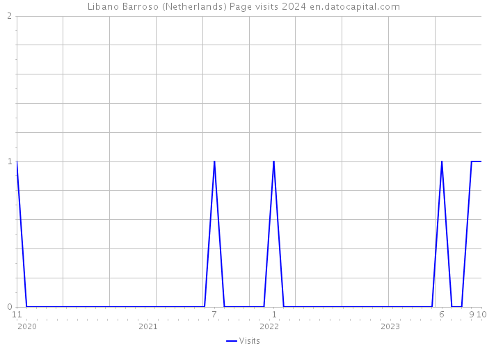 Libano Barroso (Netherlands) Page visits 2024 