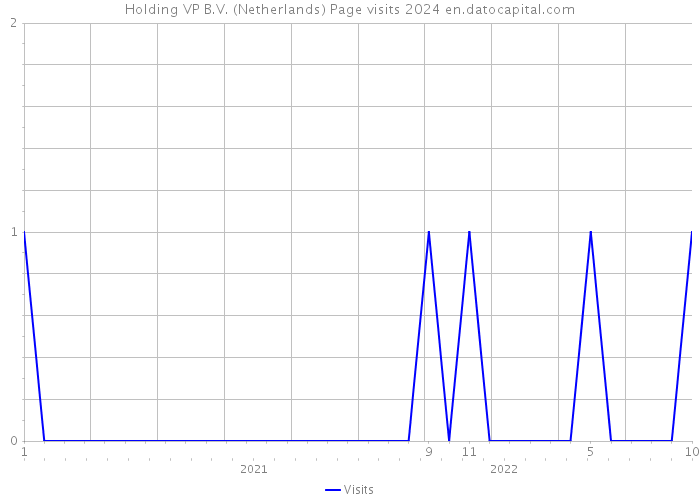 Holding VP B.V. (Netherlands) Page visits 2024 