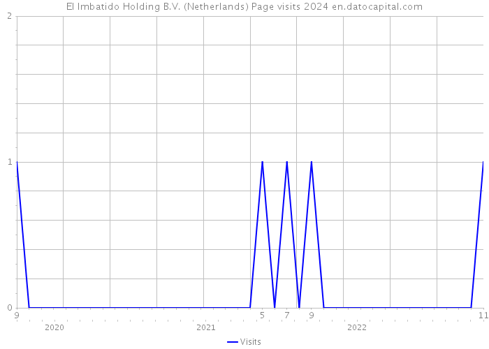 El Imbatido Holding B.V. (Netherlands) Page visits 2024 