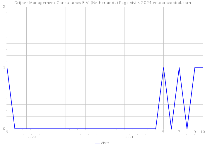Drijber Management Consultancy B.V. (Netherlands) Page visits 2024 