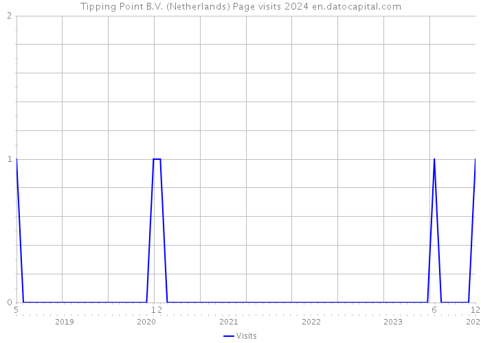 Tipping Point B.V. (Netherlands) Page visits 2024 