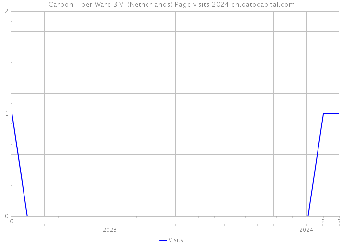 Carbon Fiber Ware B.V. (Netherlands) Page visits 2024 