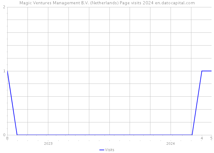 Magic Ventures Management B.V. (Netherlands) Page visits 2024 