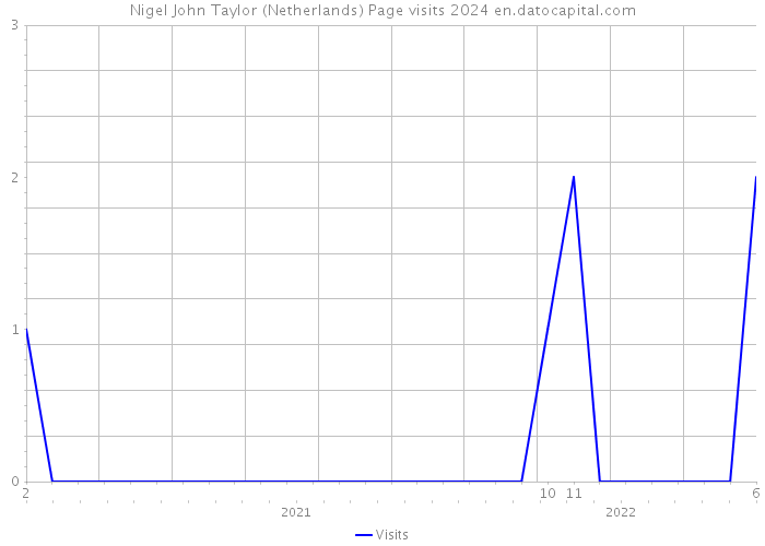 Nigel John Taylor (Netherlands) Page visits 2024 