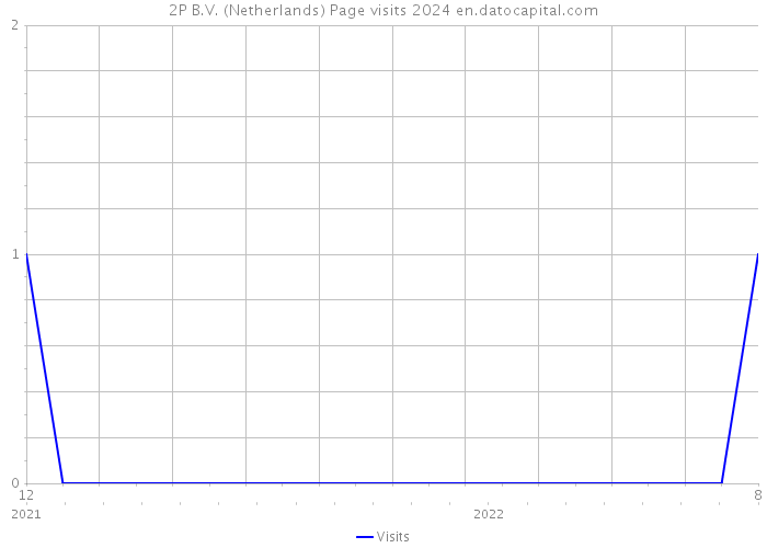 2P B.V. (Netherlands) Page visits 2024 