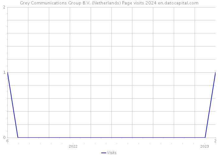 Grey Communications Group B.V. (Netherlands) Page visits 2024 