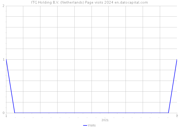 ITG Holding B.V. (Netherlands) Page visits 2024 