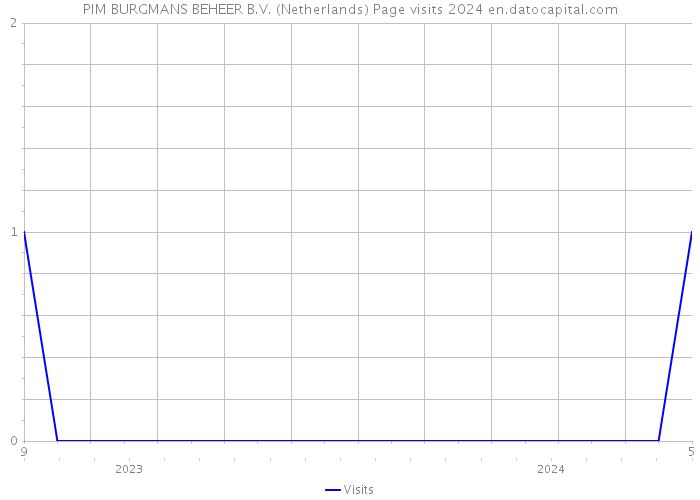 PIM BURGMANS BEHEER B.V. (Netherlands) Page visits 2024 