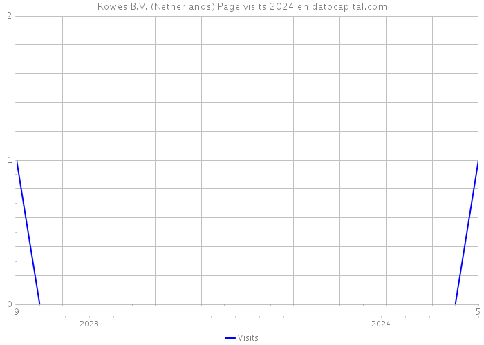Rowes B.V. (Netherlands) Page visits 2024 