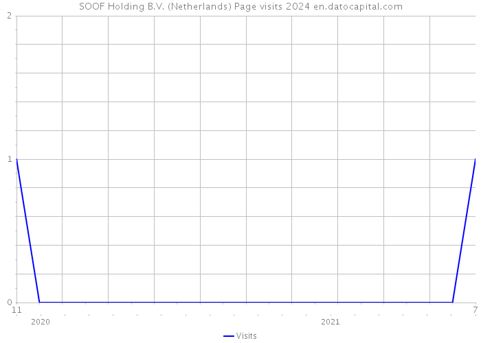 SOOF Holding B.V. (Netherlands) Page visits 2024 