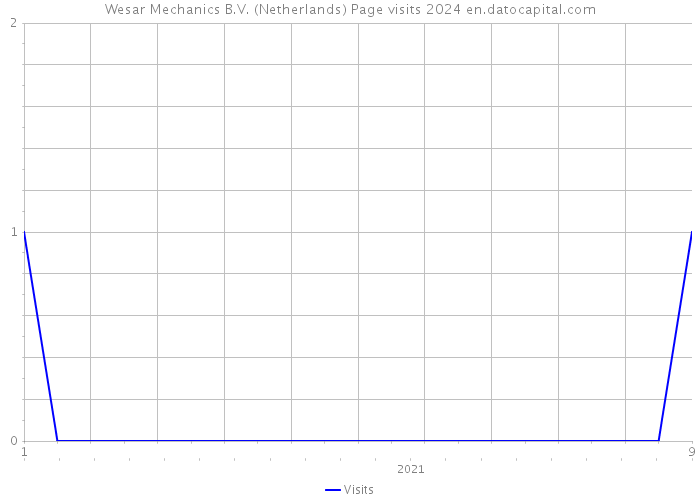 Wesar Mechanics B.V. (Netherlands) Page visits 2024 