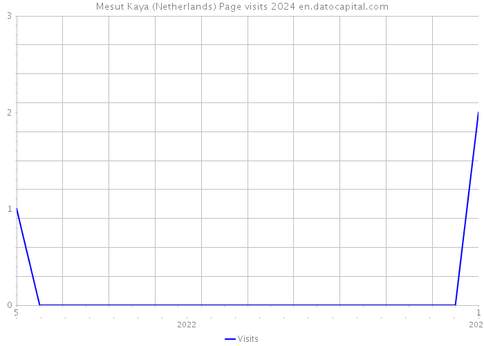 Mesut Kaya (Netherlands) Page visits 2024 