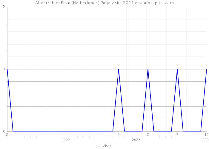 Abderrahim Baza (Netherlands) Page visits 2024 