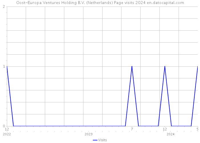 Oost-Europa Ventures Holding B.V. (Netherlands) Page visits 2024 