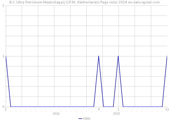 B.V. Ultra Petroleum Maatschappij U.P.M. (Netherlands) Page visits 2024 