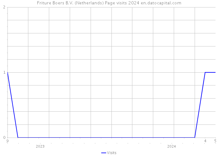 Friture Boers B.V. (Netherlands) Page visits 2024 