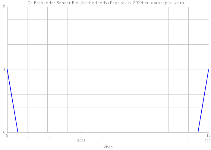 De Brabander Beheer B.V. (Netherlands) Page visits 2024 