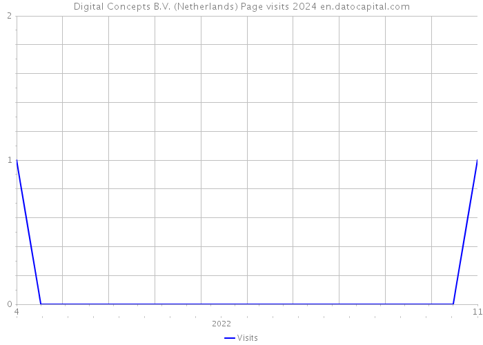 Digital Concepts B.V. (Netherlands) Page visits 2024 
