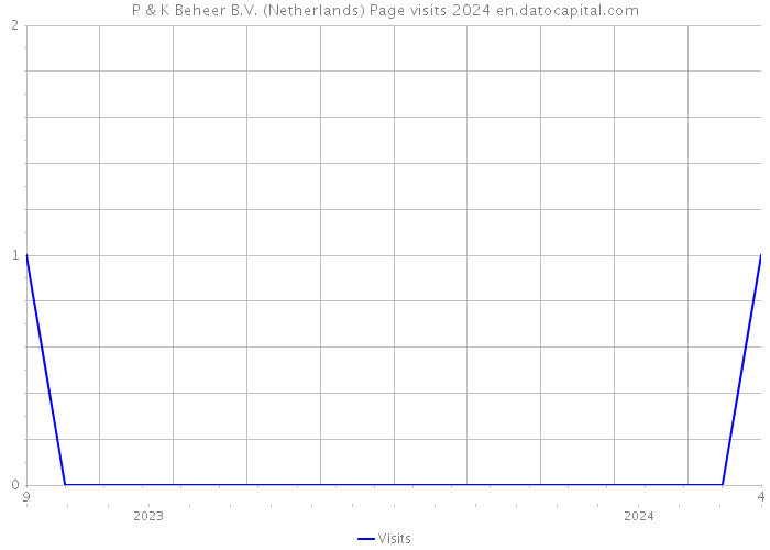 P & K Beheer B.V. (Netherlands) Page visits 2024 