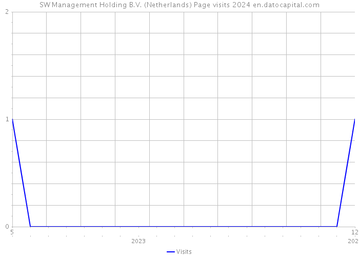 SW Management Holding B.V. (Netherlands) Page visits 2024 