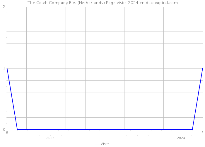 The Catch Company B.V. (Netherlands) Page visits 2024 