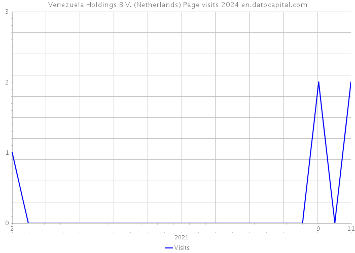 Venezuela Holdings B.V. (Netherlands) Page visits 2024 