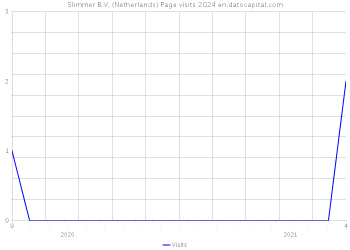 Slimmer B.V. (Netherlands) Page visits 2024 